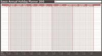Staff/Holiday Planners